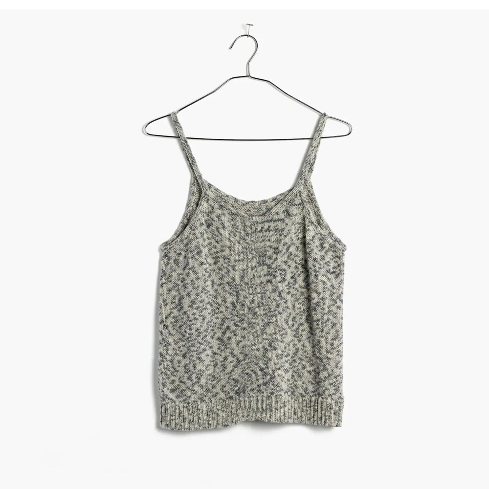Madewell Button-Back Sweater-Tank XS